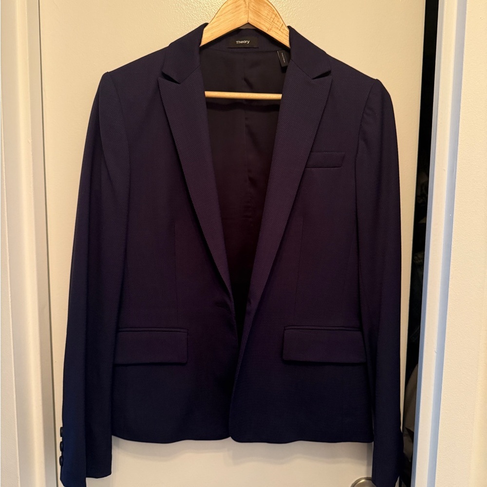 Theory Midnight Blue Suit